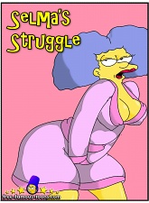 Drunk Homer Simpson seduces neighbor housewife Selma - 5 anal pictures
